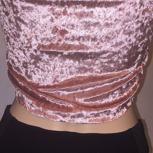 womens velvets top size M - Picture 7 of 8